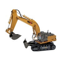Lenoxx RC1510 Remote Controlled 2.4GHz Tractor Excavator Digger Toy for Children