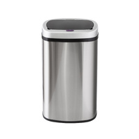 50L Stainless Steel Motion Sensor Rubbish Bin