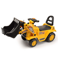 Lenoxx YD1004 Ride-on Childrens Digger Yellow with Interactive Gear Stick &Scoop