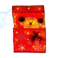 Christabelle Animated Santa Gift Box Led Christmas Tree Decoration Xmas Ornament