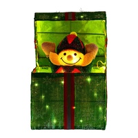 Christabelle Animated Elf Gift Box Led Lights Christmas Tree Decoration Ornament