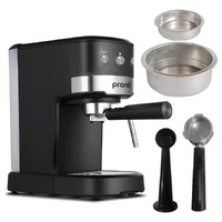 Pronti CM-850D Coffee Machine 20 Bar Espresso Maker with Milk Frother and 1.25L Tank