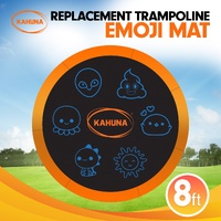 Kahuna 8ft Replacement Trampoline Jumping Mat - Emoji