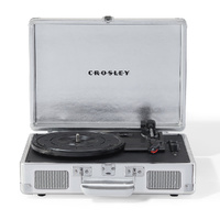 Crosley Cruiser Bluetooth Portable Turntable - Silver