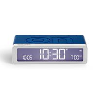 Lexon Flip Classic Reversible Alarm Clock PANTONE - Classic Blue