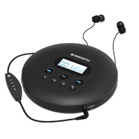 Majority Oakcastle CD100 Bluetooth Portable CD Player - Black