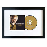 Kenny Rogers - 21 Number Ones - CD Framed Album Art