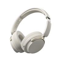 JR SY-T7 Bluetooth 5.4 Over-Ear Headset Wireless Headphones with Noise Cancelling Mic (Beige)