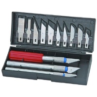 13Pc Durable Precision Knife Set Exacto Style Multi-function Hobby Knife Crafts