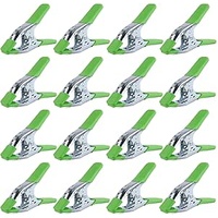SWANLAKE 16-Pack 6-inch Strong Spring Clamps Set, Large Super Heavy Duty Spring Clamps Metal Anti-Slip Grip Handle - 2.5 inch Jaw Opening