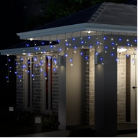 300 LED Icicle Flashing Lights available in 4 Colors - Cool White