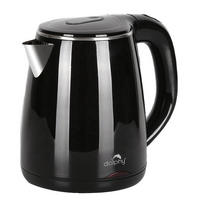 1.2L Black 1800W Electric Kettle For Hot Water