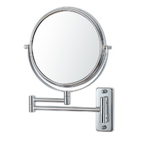 Wall Mounted Round Mirror 3x & 1x