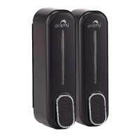 CLASSIC Dual Soap/Shampoo Dispenser 300ml -Black