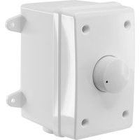 WHITE OUTDOOR VOLUME CONTROL 40W - IMPEDANCE MATCHED