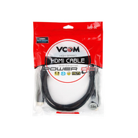 VCOM HDMI 2.0V High Speed Power Cable Lead with Ethernet 3.0m Black