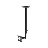 EZYmount VCL100B 20Kg Ceiling Mount TV Bracket Tilt Vesa 100x100 Max Black