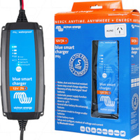 Victron Energy Blue Smart IP65 SLA LiFePO4 Charger 12V 7A Clip M8 Eyelets