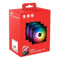 ADATA XPG VENTO R ARGB PWM REVERSE FLOW FAN (3 PACK)