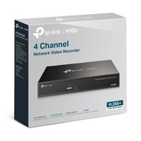 TP-Link VIGI NVR1004H VIGI 4 Channel Network Video Recorder (HDD Not Included)