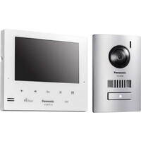 Panasonic VLSV75AZW 7inch Video Intercom Kit with Night Vision White