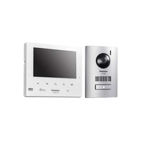 Panasonic VLSV75AZW 7inch Video Intercom Kit with Night Vision White