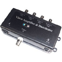 1 Video Signal to 4 Video Output Amplifier and Distributor