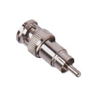 BNC Plug to RCA Plug Connector