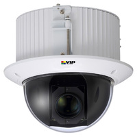 Professional Series 2.0MP IK10 IP Mini PTZ Dome (Recessed Mount)