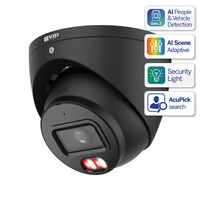 Professional AI Series 6.0MP Fixed Turret (Black)