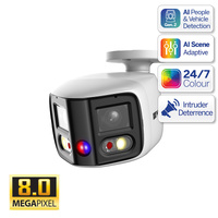 Professional AI Series 8.0MP 180° Active Deterrence Bullet