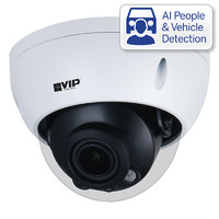 VIP Vision Professional AI Series 8.0MP Motorised Vandal Dome