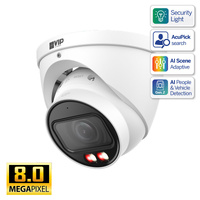 Professional AI Series 8.0MP Motorised Turret