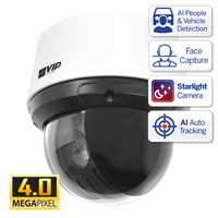 Professional AI Series 4.0MP 25x Zoom PTZ Compact Dome