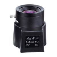 VIP Vision 1.0 Megapixel Auto Iris C-Mount Lens (3.5~8mm)