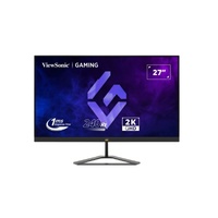 ViewSonic 27' 2K 240hz 1ms IPS, SuperClear, 2x HDMI 2.1, 1x DP 1.4, 3.5mm Audio Out. VESA 100x100. Tilt. Gaming Monitor (No Speakers),  3ARW