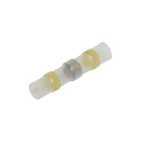 Solder Sleeve Heatshrink Yellow Tube Pk6