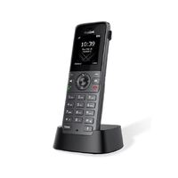 Yealink W73H High-Performance IP DECT Handset, HD Audio, Long Standby Time of 400 hours,Up to 35hours talk time, Noise Reduction, Microsoft SIPGateway