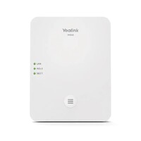 Yealink W80B Wireless DECT IP Multi-Cell System Solution, Up to 100 parallel calls, Up to 100 handsets, Up to 100 SIP accounts, Support PoE & IPv6I