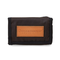 Didgeridoonas Australian Oilskin Wallet Two Zipped Pockets