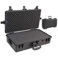 Duratool Waterproof Polypropylene Hard Wearing Storage Case Lightweight Black