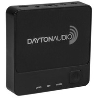 Wireless WI-FI  Bluetooth Audio Receiver With IR Remote Dayton