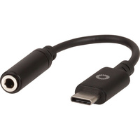 WC7930 USB-C to TRRS Audio Socket Lead  3.5mm Black