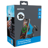 Comsol 15W Auto Wireless Car Charger Vent/Dash