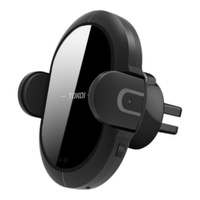QI Wireless Charger With Vent Mount Cradle IR Sensor