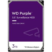 Western Digital WD Purple 3TB 3.5' SATA Surveillance HDD 256MB Cache 3-Year Limited Warranty