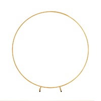 2M Round Backdrop Stand Wedding Background Decoration Party Flower Balloon Display