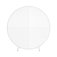 2M Round Backdrop Stand Wedding Background Decoration Party Flower Balloon Display