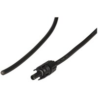 2m Premade PV Power Cable with PV connector Style Plug to Bare End