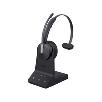 Yealink WH64 Mono Teams DECT Wireless Headset, DECT & Bluetooth Wireless Technology, 3-Mic Noise Cancellation, Charging Stands, Carrying Bag